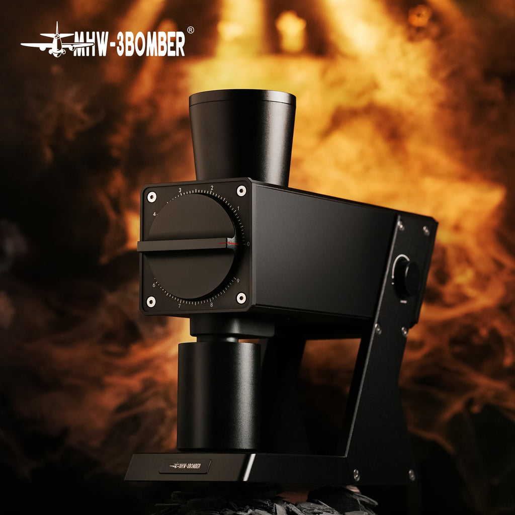 MHW-3BOMBER F74 Navigator Electric Coffee Grinder - White