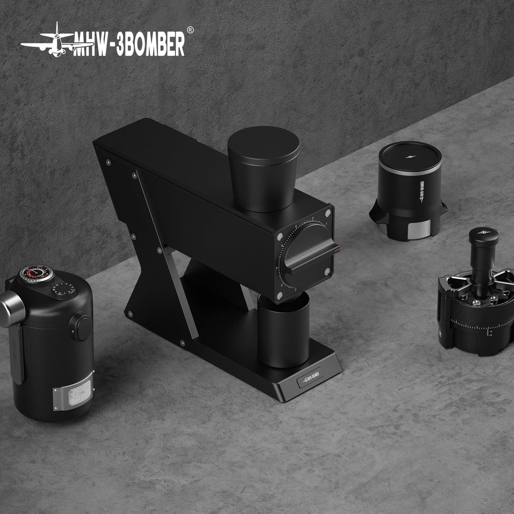 MHW-3BOMBER F74 Navigator Electric Coffee Grinder - Black