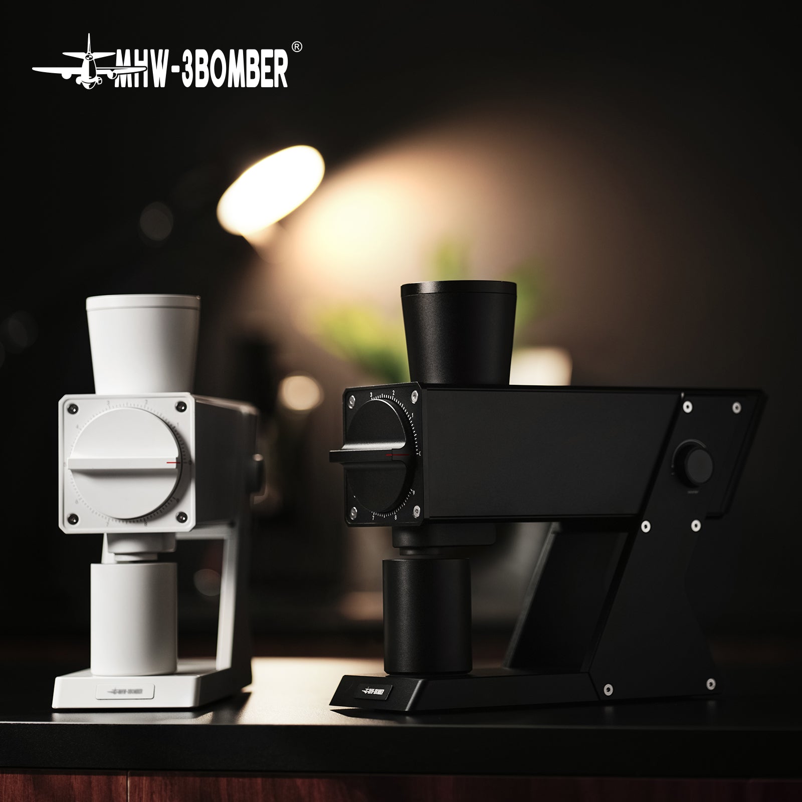 MHW-3BOMBER F74 Navigator Electric Coffee Grinder - Black