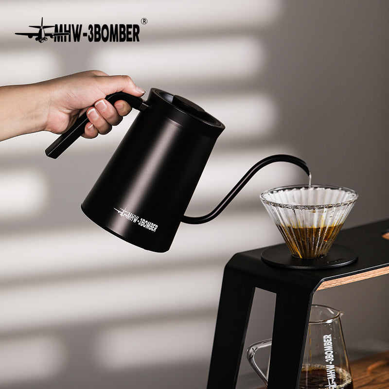 MHW Assassin Electric Coffee Kettle - White