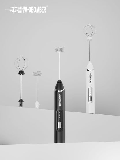 MHW-3BOMBER Electric Milk Frother - Black