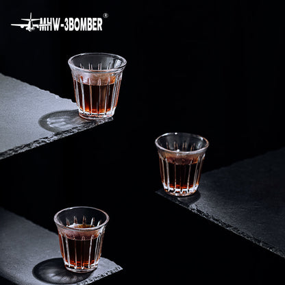 MHW G Wright Glass Cup Transparent