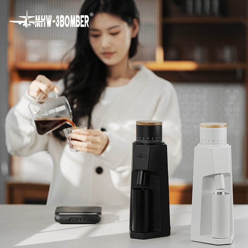 MHW-3BOMBER Sniper Electric Coffee Grinder Black