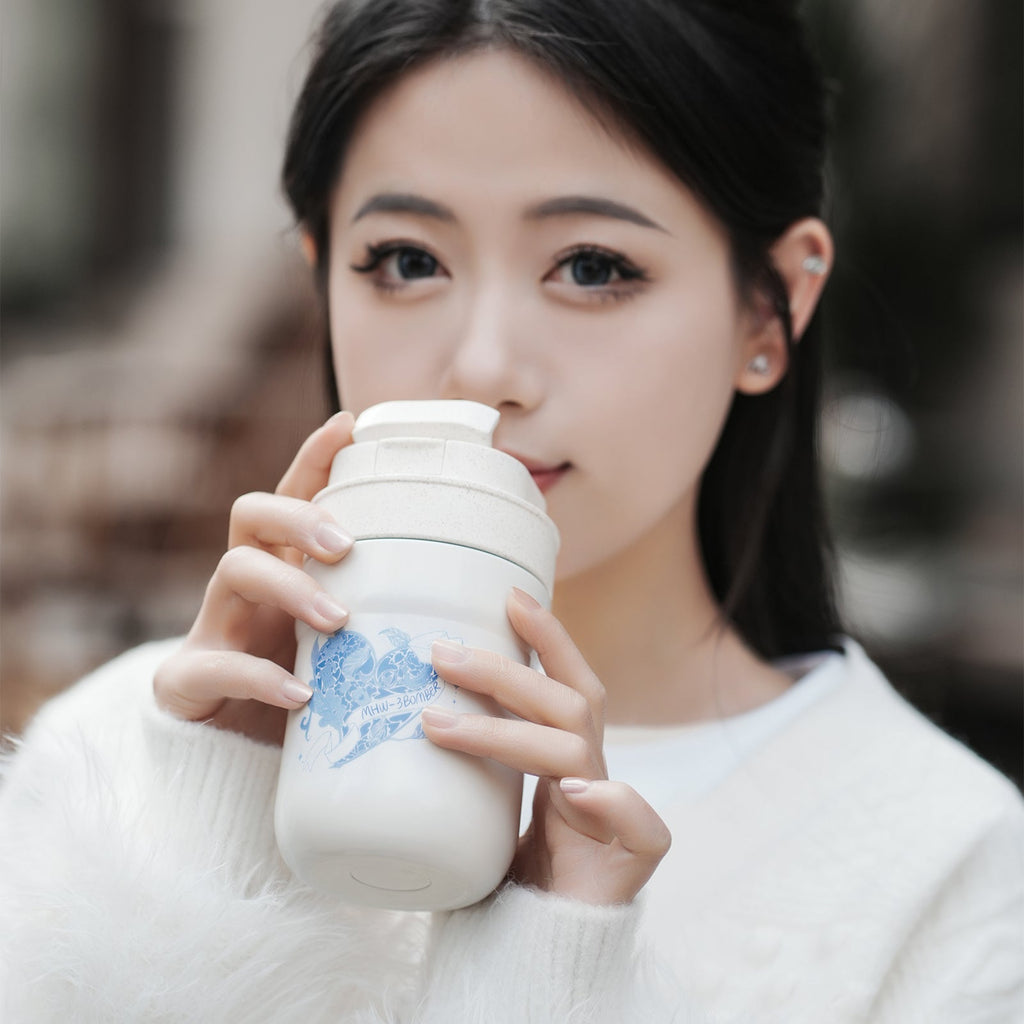 MHW-3BOMBER Flipped Moka Pot Gift Box - Blue