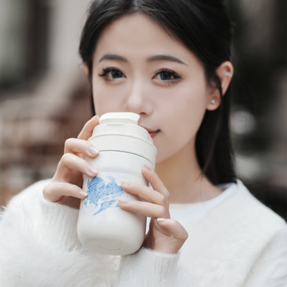 MHW-3BOMBER Flipped Moka Pot Gift Box - Blue