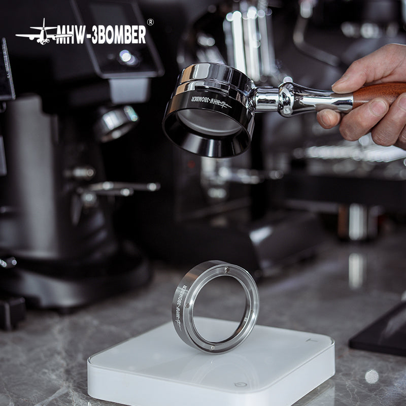 MHW Magnetic Dosing Ring Matte Black 58mm