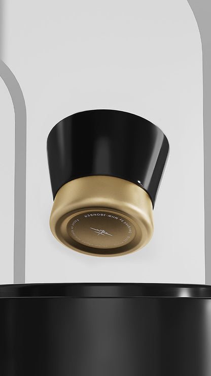 MHW CERA Series Ceramic Cup-240ml Black