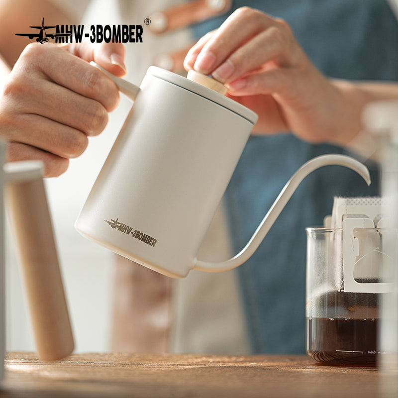 MHW Planet Hand Brewing Kettle - White