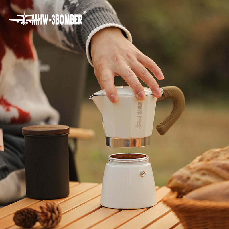 MHW Moka Pot 300ml - White