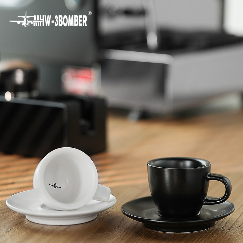 MHW Ceramic Espresso Cup 80ml - White