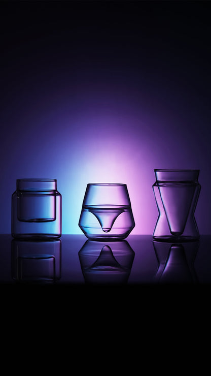 MHW-3BOMBER DW Glass-H-Shaped 130ml