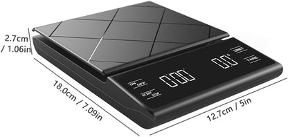 Digital Coffee Scale with Timer | Touch