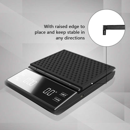 Digital Coffee Scale with Timer | Touch