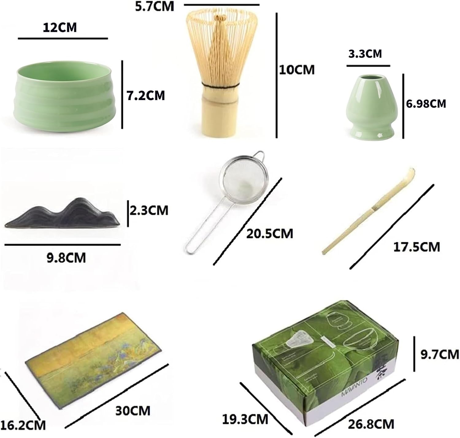 Matcha Whisk Full Set
