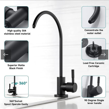 Water Filter Faucet - Black