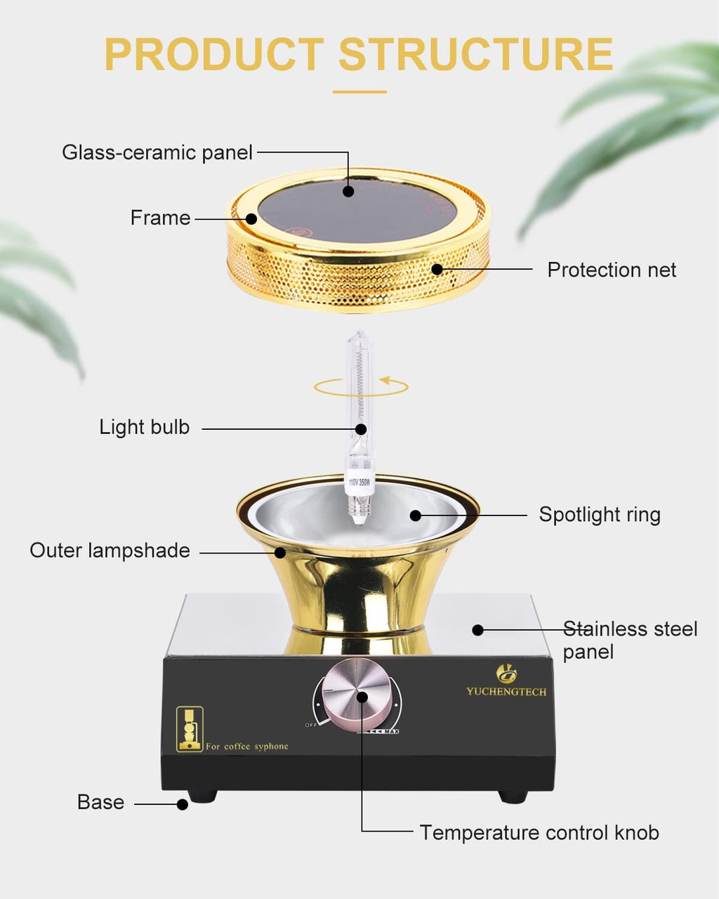 Syphon Halogen Beam Heater