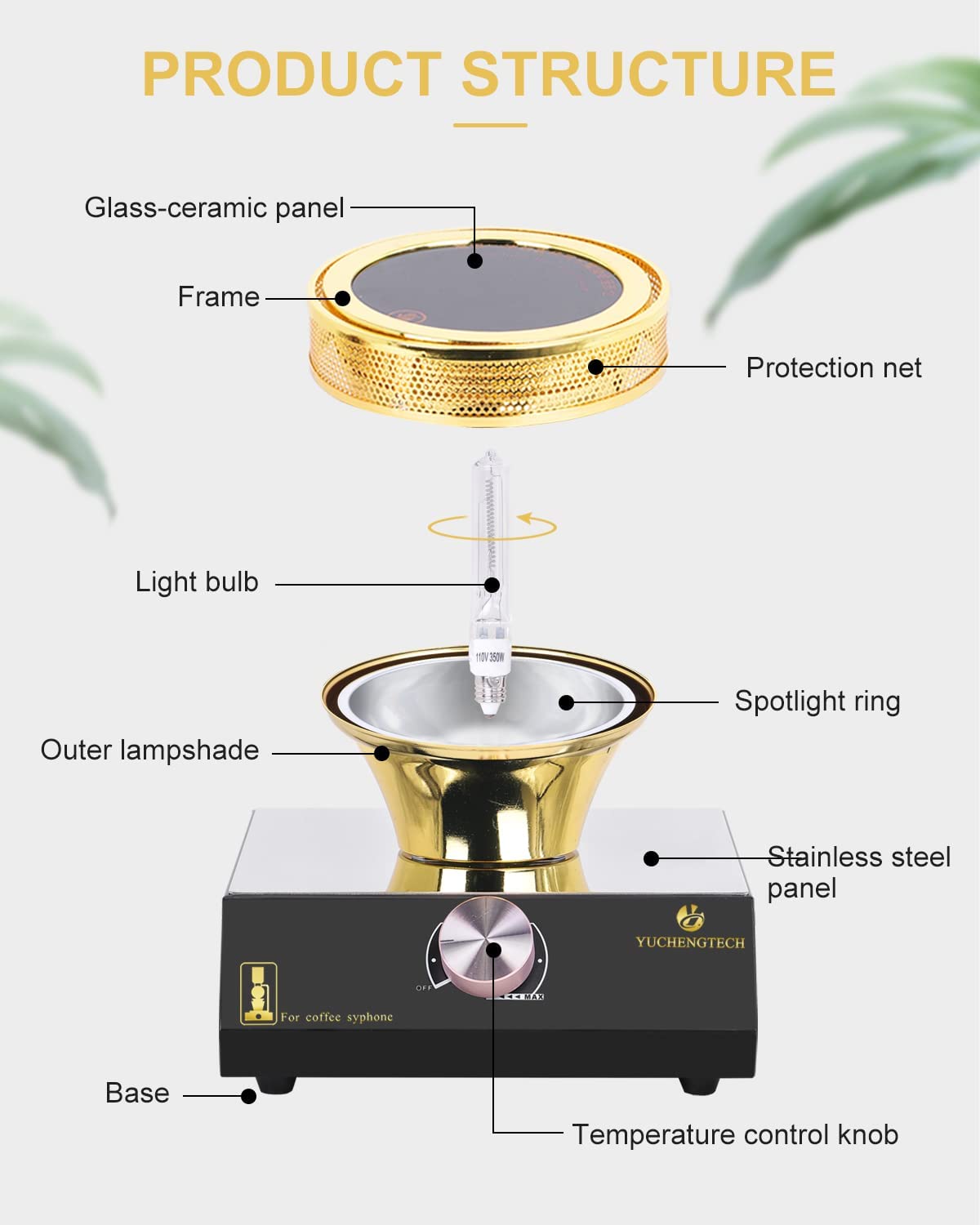 Syphon Halogen Beam Heater