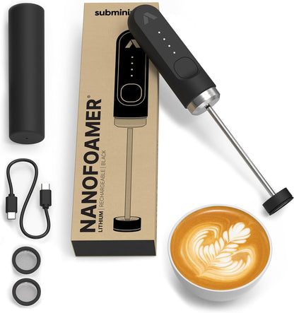 Subminimal NanoFoamer Lithium - Black