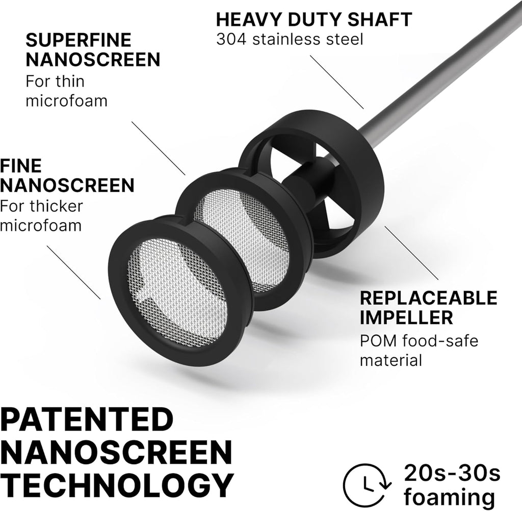 Subminimal NanoFoamer Lithium - Black