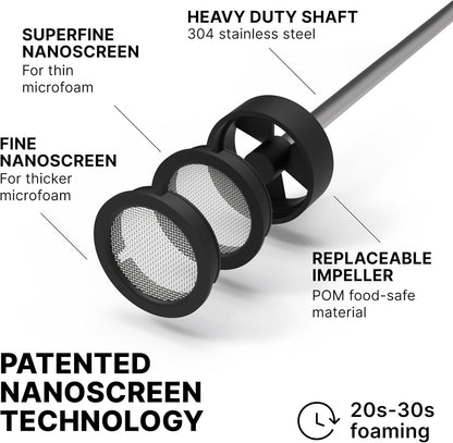 Subminimal NanoFoamer Lithium - Black
