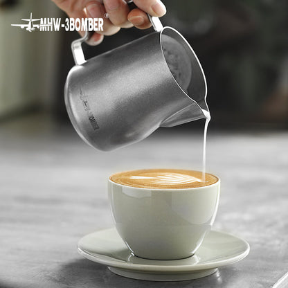 MHW Turbo Milk Pitcher-Matte Black 450ml