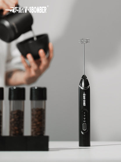 MHW-3BOMBER Electric Milk Frother - Black