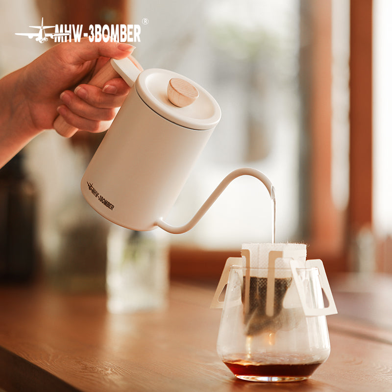 MHW Planet Hand Brewing Kettle - White
