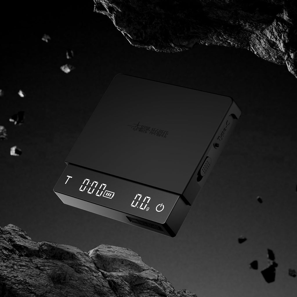 MHW-3BOMBER Cube Coffee Scale 3.0 Mico - Black