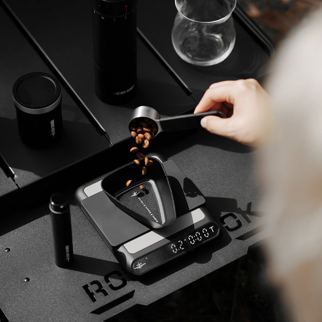 MHW-3BOMBER Coffee Bean Dosing Cup - Black