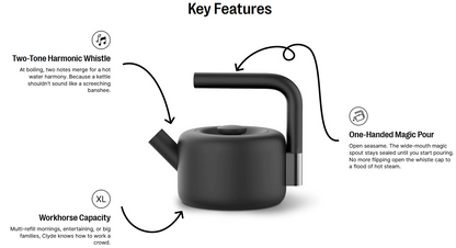 Fellow Clyde Stovetop Tea Kettle