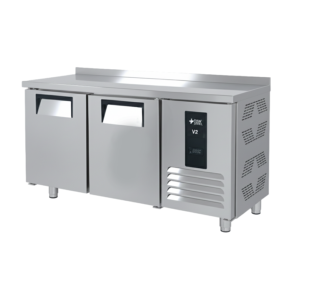 Raw Steel 2 Doors 150cm Side Motor