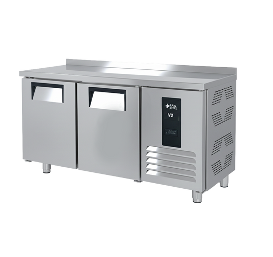 Raw Steel 2 Doors 150cm Side Motor