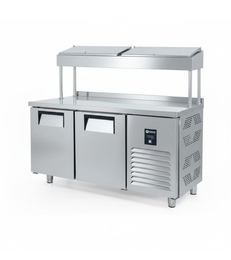 Iceinox Make Up 2 Doors Refrigerator - High