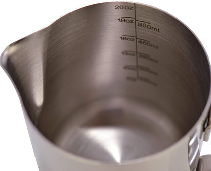 Milk Frothing Pitcher 600ml - Stainless Steel