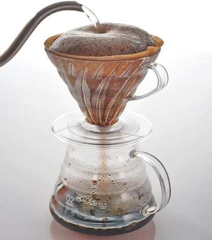 Hario V60 Plastic Coffee Dripper 02 - Transparent