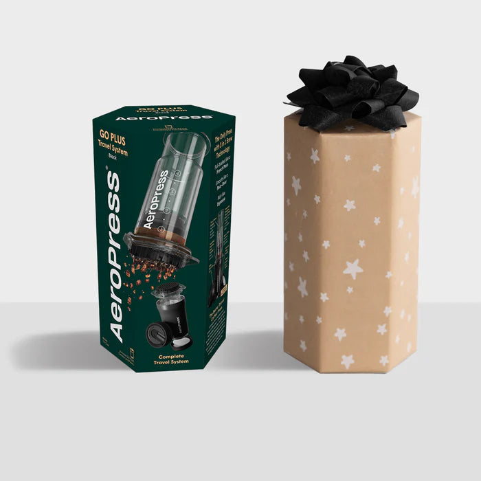 AeroPress Go Plus – Portable Travel Coffee Maker Kit