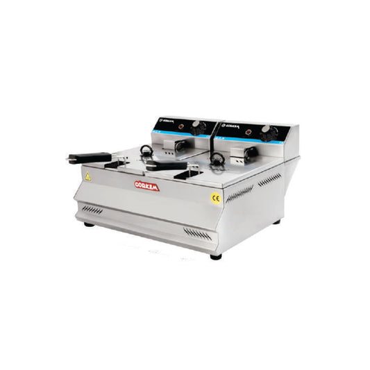 Gorkem 8+8L ELECTRIC DEEP FRYER
