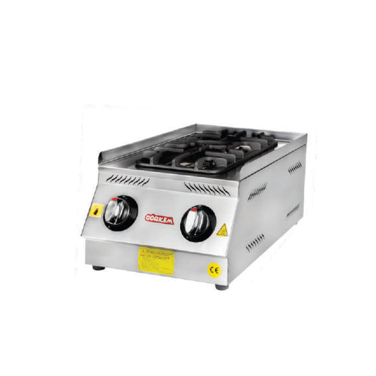 Görkem GO 20 Commercial 2 Burner Gas Stove