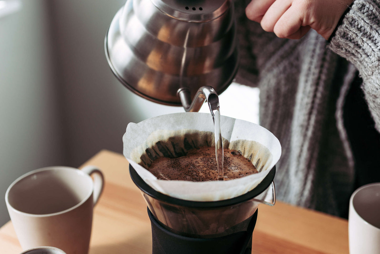 Hario V60 one Pour Dripper Mugen Plastic