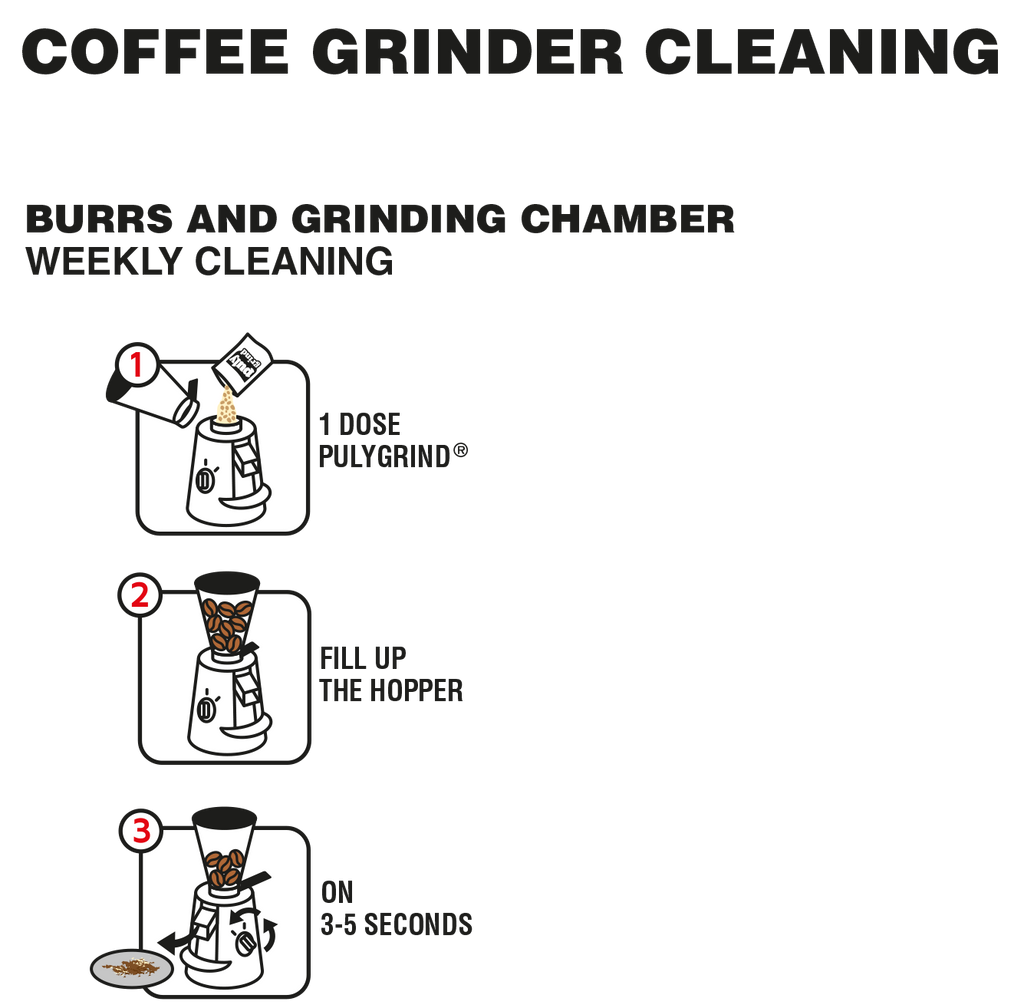 Puly Caff coffee grinder burr cleaner 405g