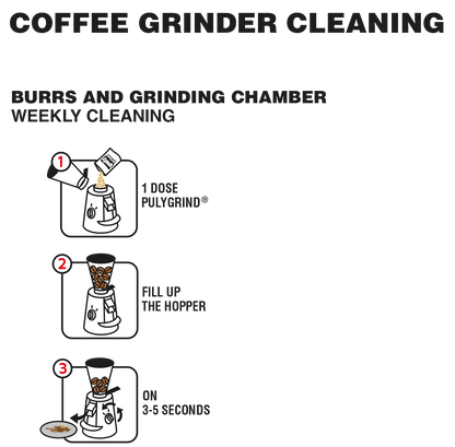 Puly Caff coffee grinder burr cleaner 405g